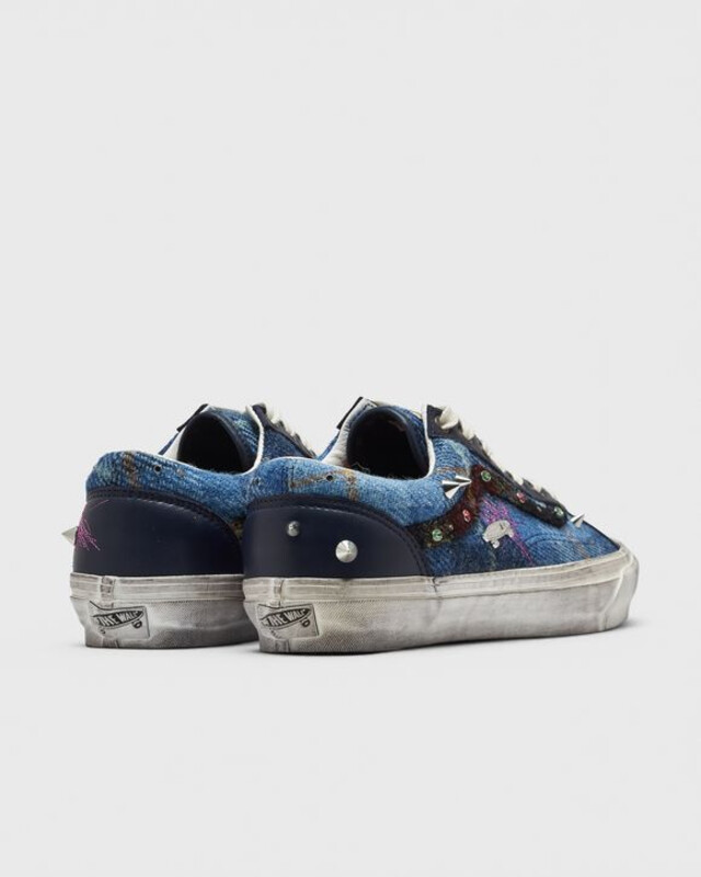 Harris Tweed x Vans LX Old Skool 3 "Navy" | VN000E8VBIP1