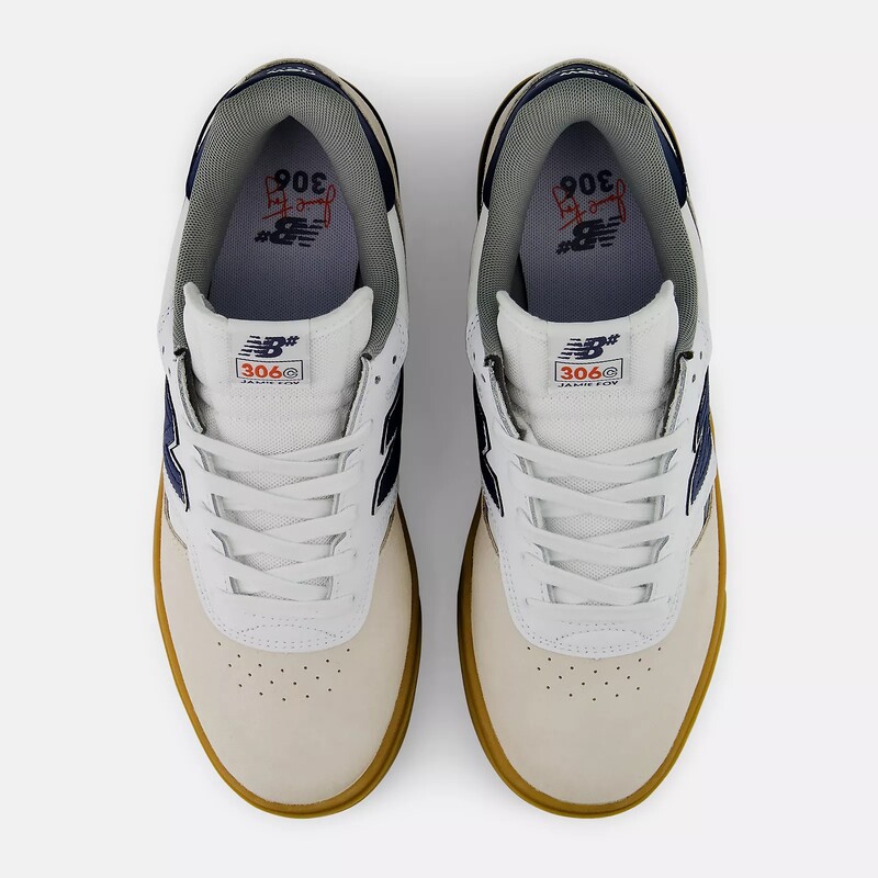 New Balance Numeric Jamie Foy 306C "White" | UN306CBW