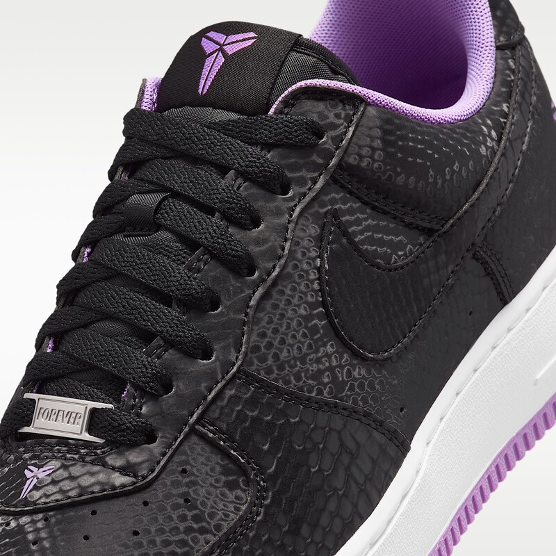 Kobe Bryant x Nike Air Force 1 Low "Black/Purple Stardust" | IB0018-007