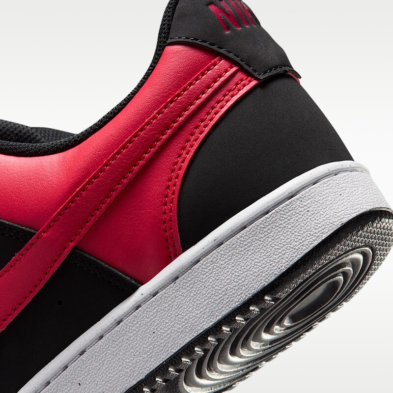 Nike Court Vision Low "Black/Red" | IM0459-002