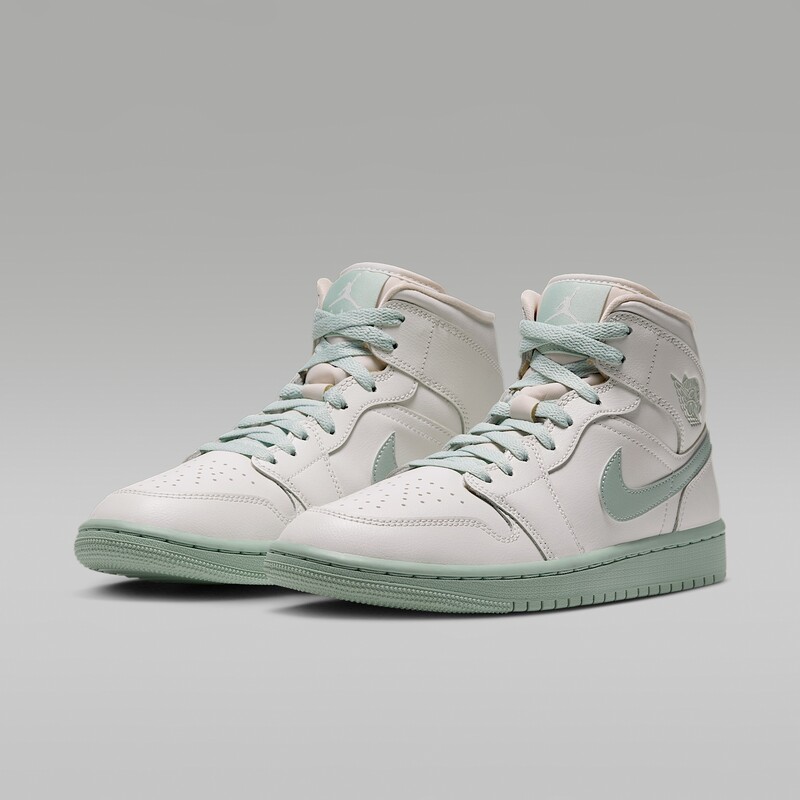 Air Jordan 1 Mid "Sail/Pistacho Frost" | BQ6472-124