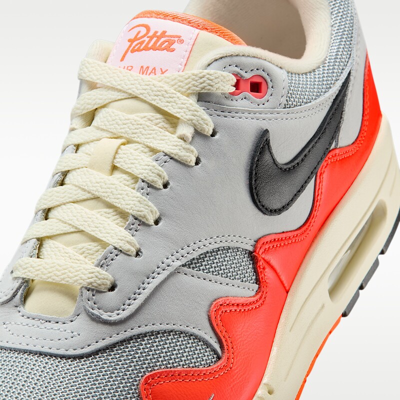 Patta x Nike Air Max 1 ’87 "Hyper Crimson" | II7055-800