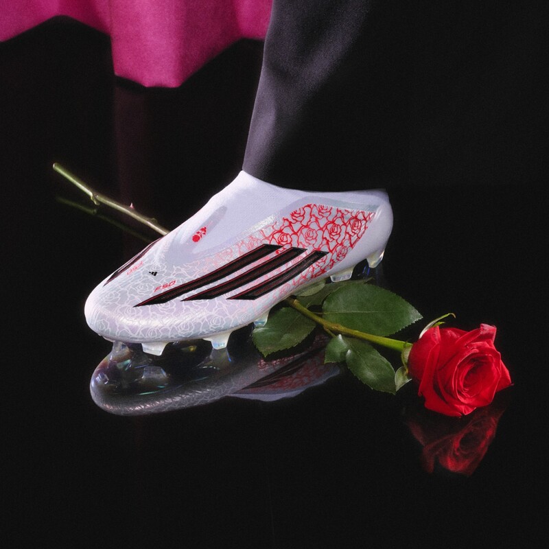 Lamine Yamal x adidas F50 Elite Laceless FG "Roses" | JR4441 Lamine Yamal x adidas F50 Elite Laceless FG "Roses" | JR4441