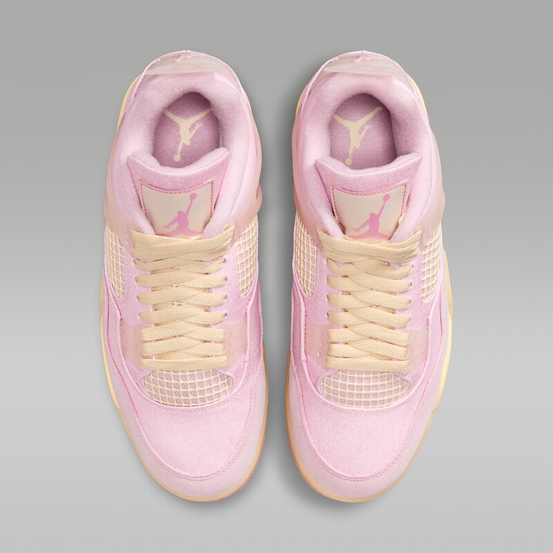 Air Jordan 4 Denim "Iced Carmine" | IB6716-600