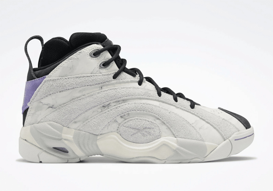 Dieser marmorierte Reebok Shaqnosis trägt den Namen „Big Aristotle“