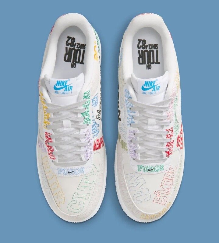 Nike Air Force 1 Low White "On Tour" | II1549-100