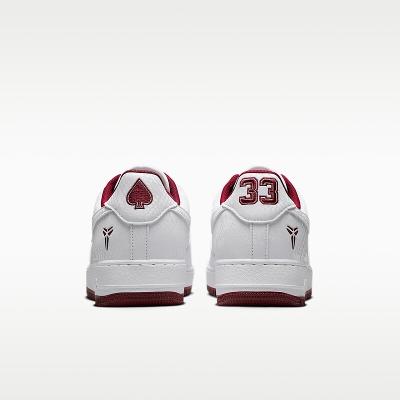 Kobe Bryant x Nike Air Force 1 Low "Lower Merion Aces White" | IB0018-101