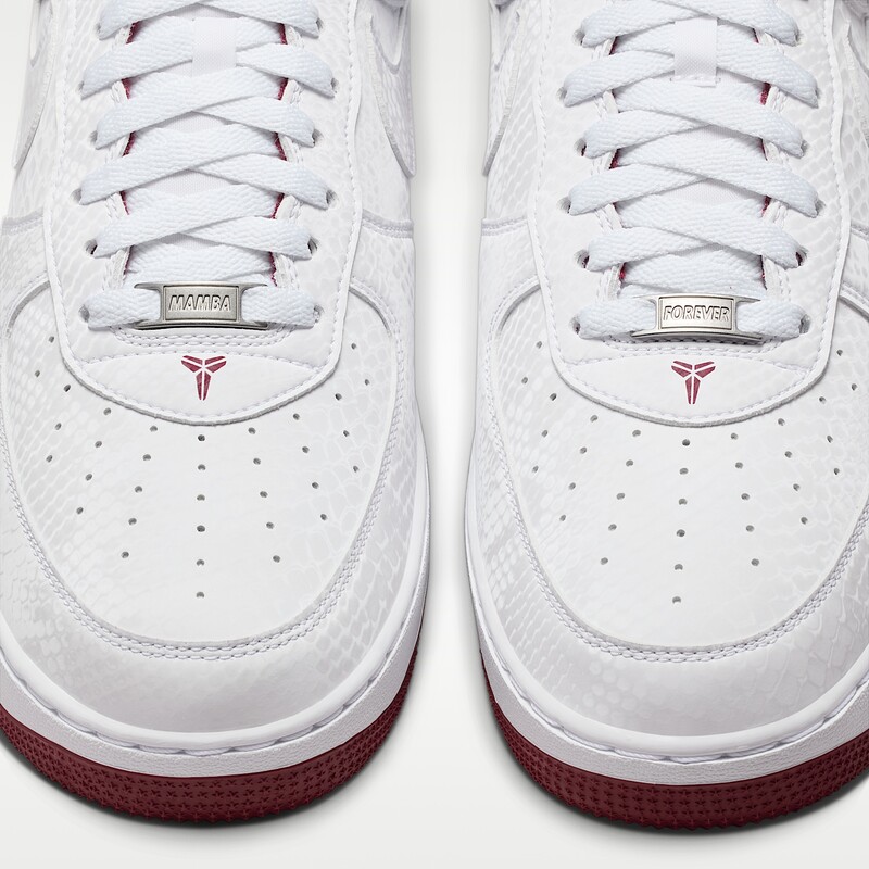 Kobe Bryant x Nike Air Force 1 Low "Lower Merion Aces White" | IB0018-101