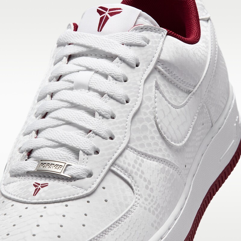 Kobe Bryant x Nike Air Force 1 Low "Lower Merion Aces White" | IB0018-101