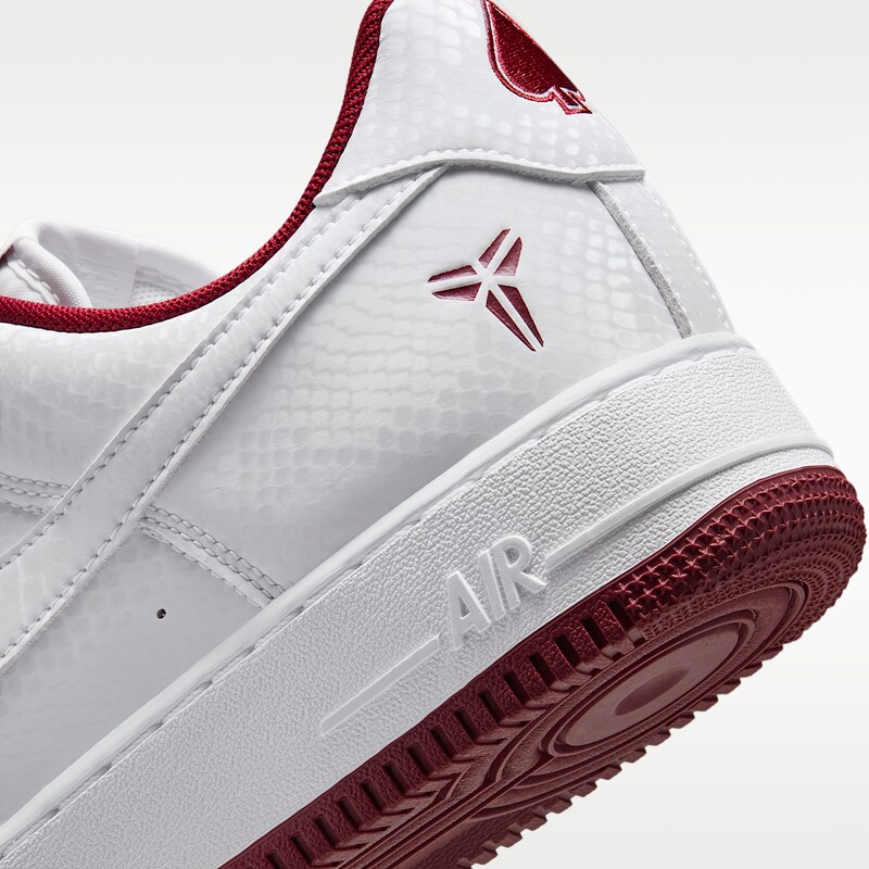 Kobe Bryant x Nike Air Force 1 Low "Lower Merion Aces White" | IB0018-101