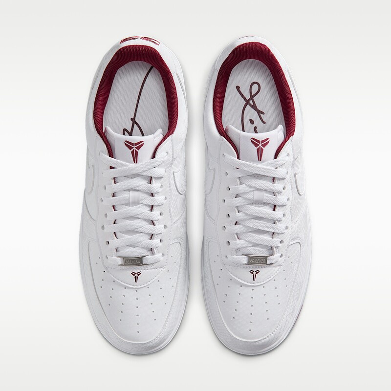 Kobe Bryant x Nike Air Force 1 Low "Lower Merion Aces White" | IB0018-101