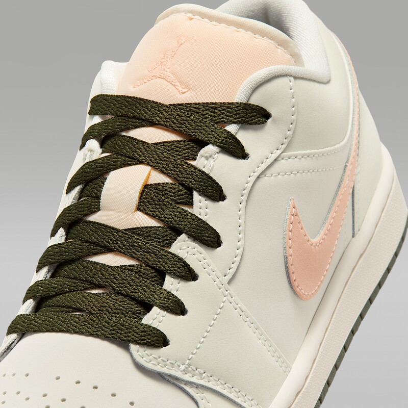 Air Jordan 1 Low "Sail/Crimson Tint" | DC0774-111