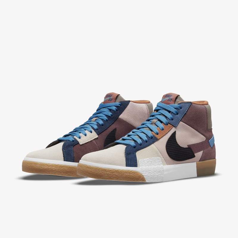 Nike SB Zoom Blazer Mid Premium Dark Wine | DA8854-600