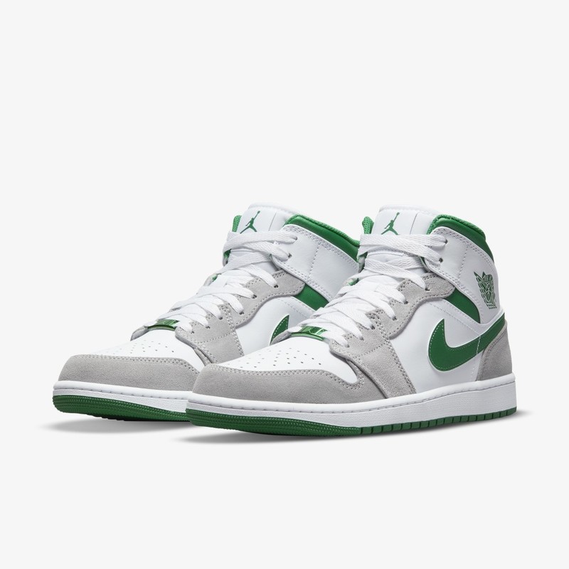Air Jordan 1 Mid Green/Grey | DC7294-103
