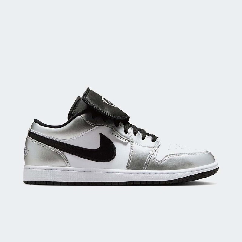 Air Jordan 1 Low Tiempo "Metallic Silver" | IR2278-100