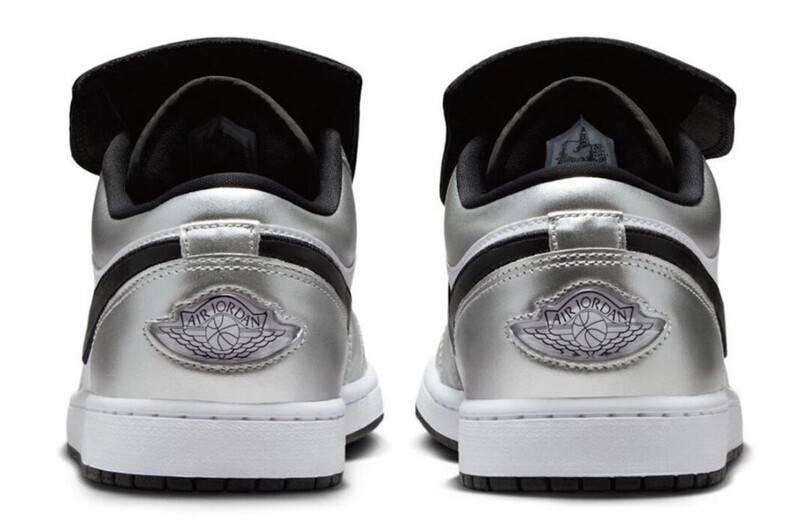 Air Jordan 1 Low Tiempo "Metallic Silver" | IR2278-100