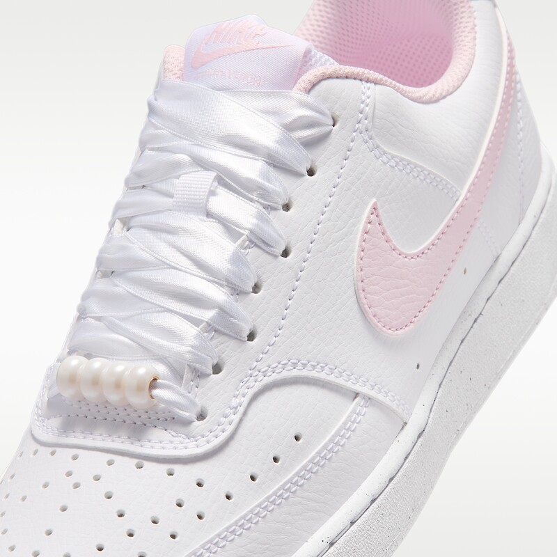 Nike Court Vision Low "White/Pink Foam" | IB6652-101