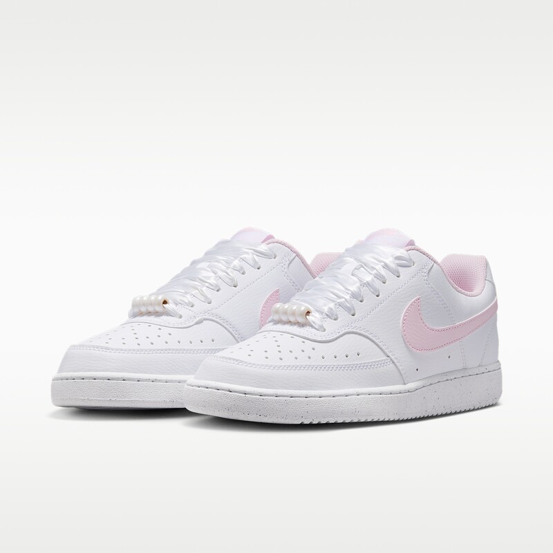 Nike Court Vision Low "White/Pink Foam" | IB6652-101