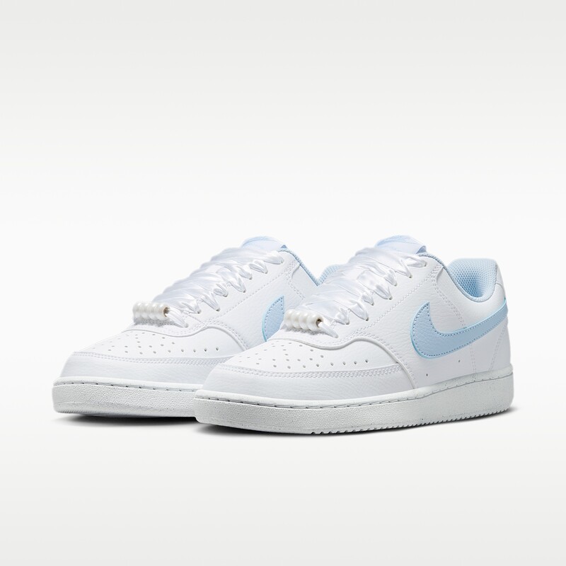 Nike Court Vision Low "White/Hydrogen Blue" | IB6652-102