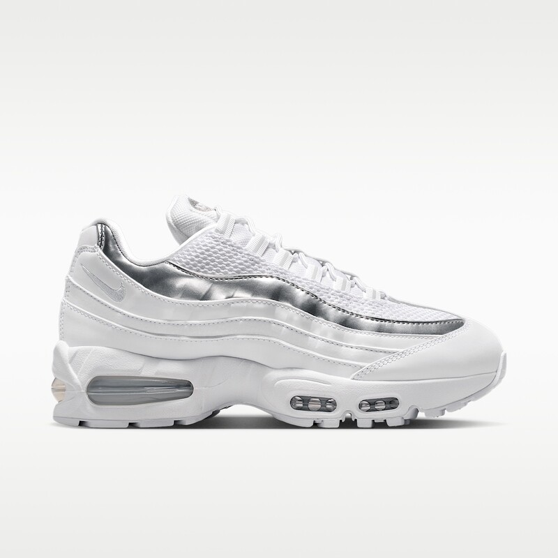 Nike Air Max 95 SE "White/Metallic Silver" | IR1129-100