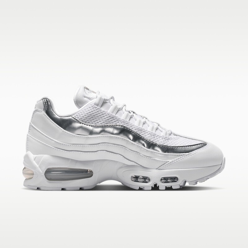 Nike Air Max 95 SE "White/Metallic Silver" | IR1129-100