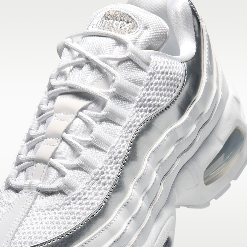 Nike Air Max 95 SE "White/Metallic Silver" | IR1129-100