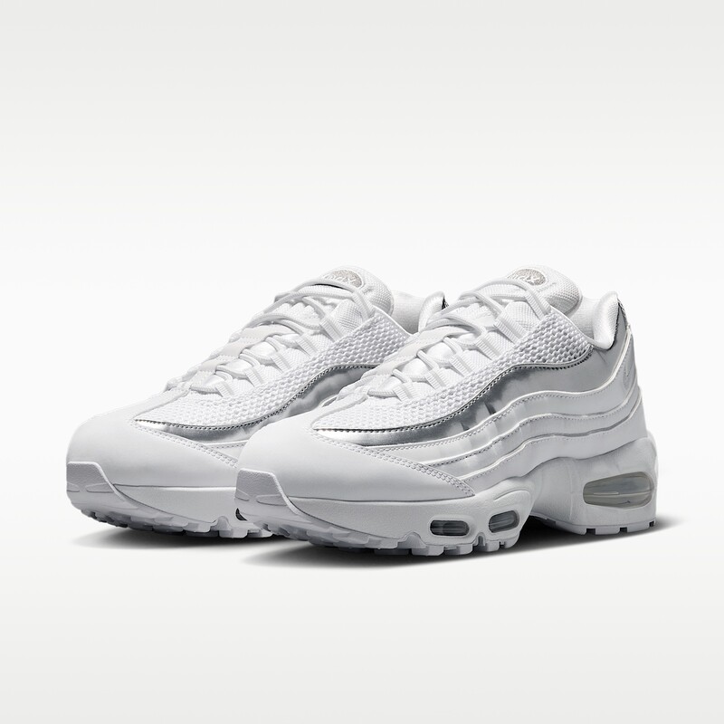 Nike Air Max 95 SE "White/Metallic Silver" | IR1129-100