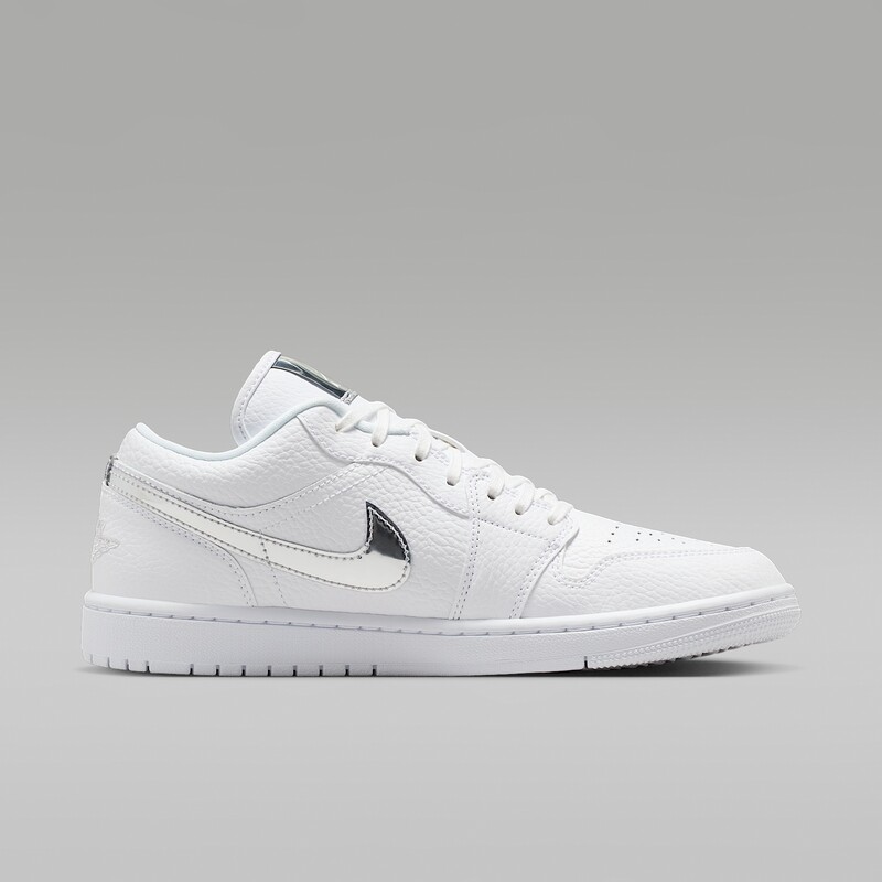 Air Jordan 1 Low SE "White/Metallic Silver" | IQ9381-100