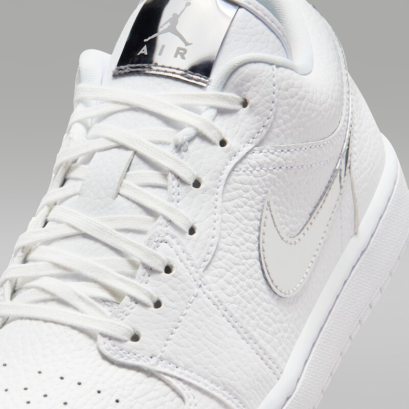 Air Jordan 1 Low SE "White/Metallic Silver" | IQ9381-100