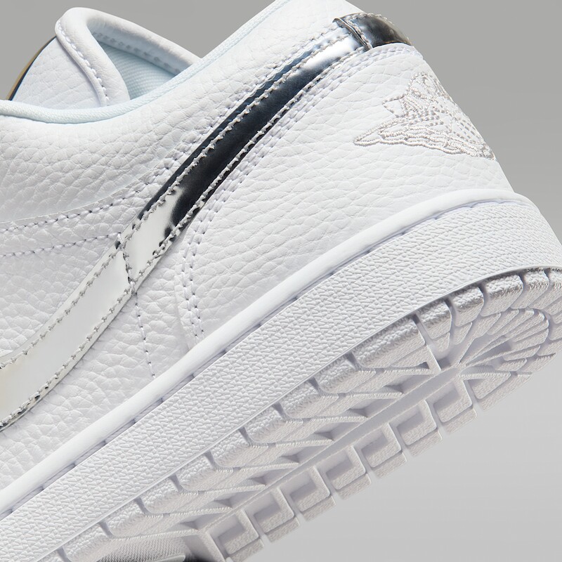 Air Jordan 1 Low SE "White/Metallic Silver" | IQ9381-100