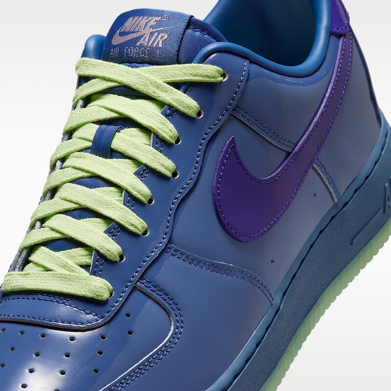 Nike Air Force 1 Low "Mystic Navy" - Patent Leather Pack | IO4489-400