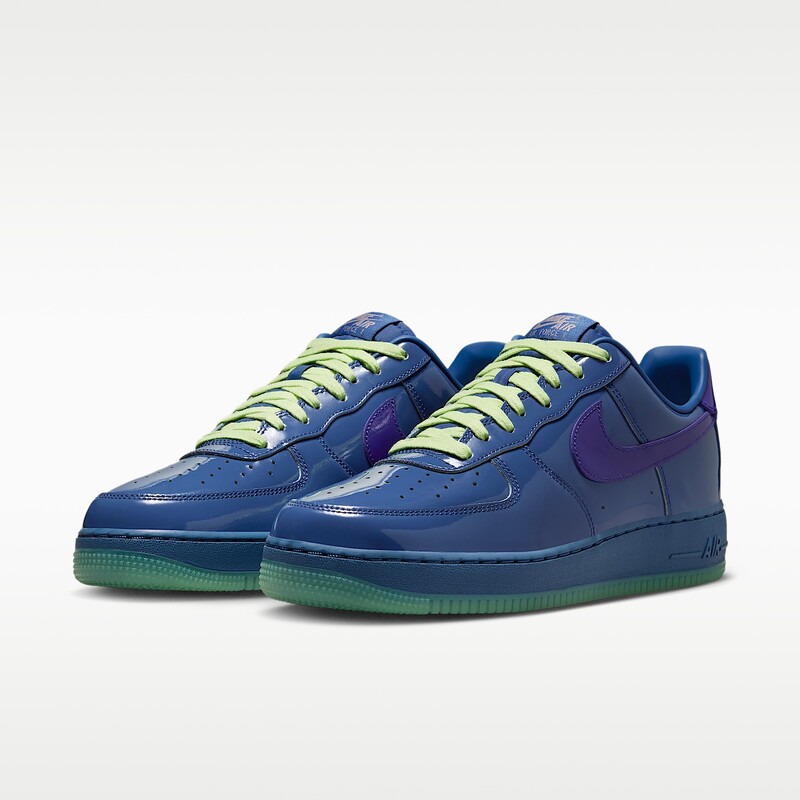 Nike Air Force 1 Low "Mystic Navy" - Patent Leather Pack | IO4489-400