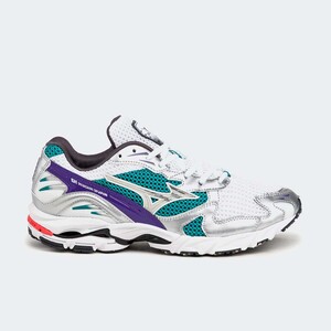 Mizuno Wave Rider 10 Sport "White/Teal Blue" | D1GA210407