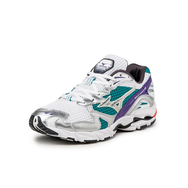 Mizuno Wave Rider 10 Sport "White/Teal Blue" | D1GA210407