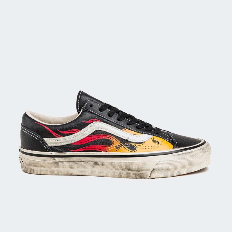 Vans Old Skool 36 LX "Black Archive Flame" | VN000D9RCJK1