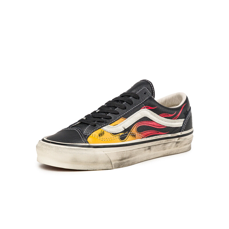 Vans Old Skool 36 LX "Black Archive Flame" | VN000D9RCJK1