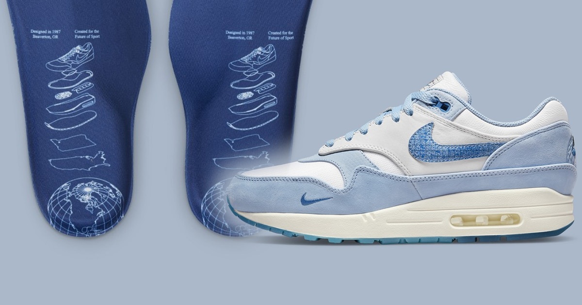 Deswegen nimmt der Nike Air Max 1 „Blueprint“ das Designkonzept wörtlich