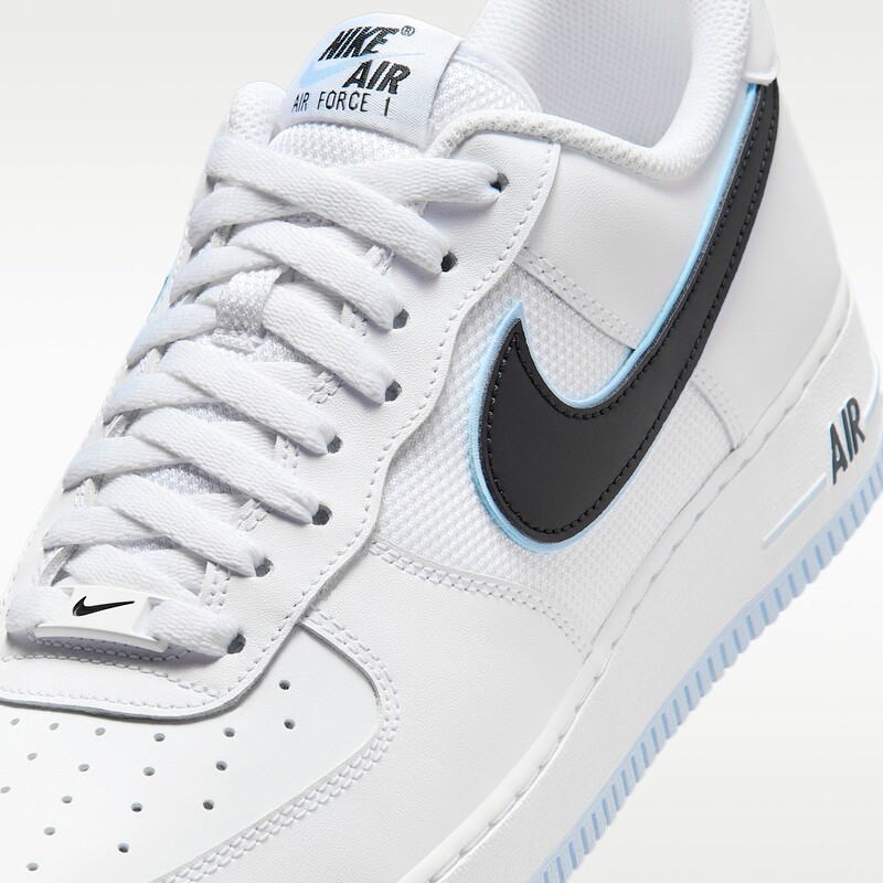 Nike Air Force Low "White/Hydrogen Blue" | IQ7593-100