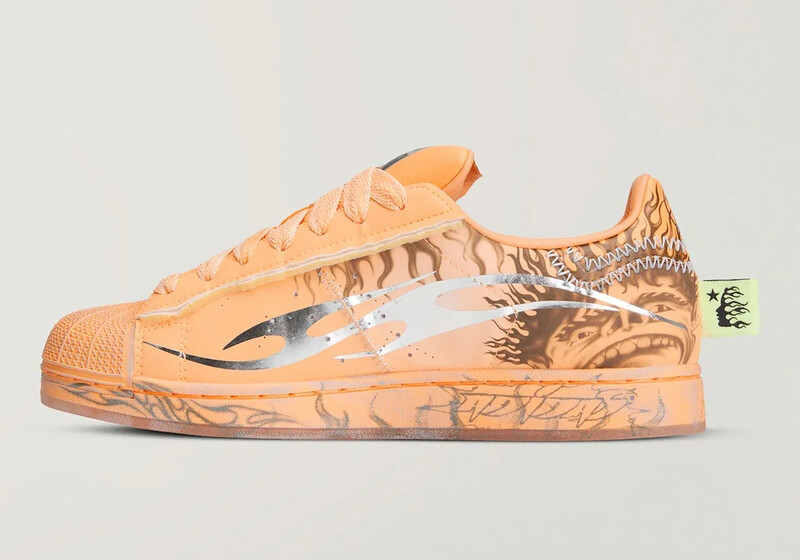 Hellstar x adidas Superstar "Hazy Orange" | LA1501