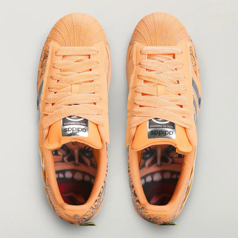Hellstar x adidas Superstar "Hazy Orange" | LA1501