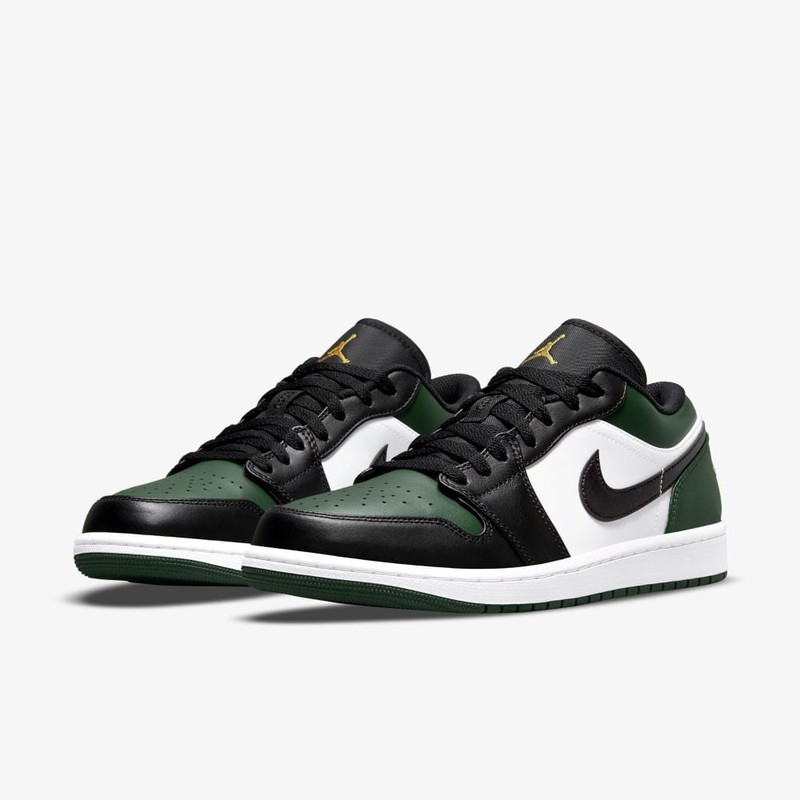Air Jordan 1 Low Green Toe | 553558-371