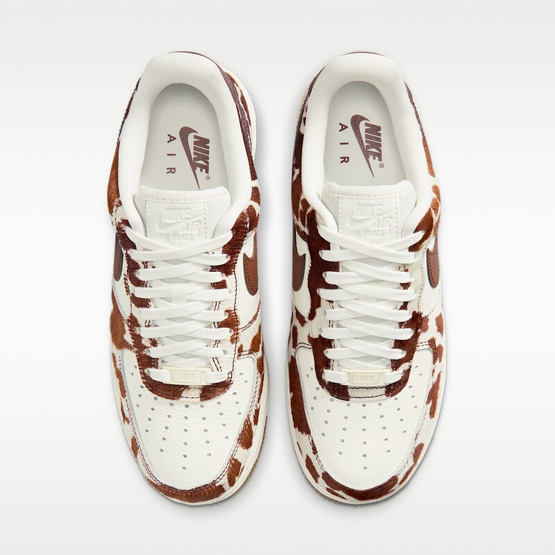 Nike Air Force 1 "Field Brown Cow Print" | IO0442-200