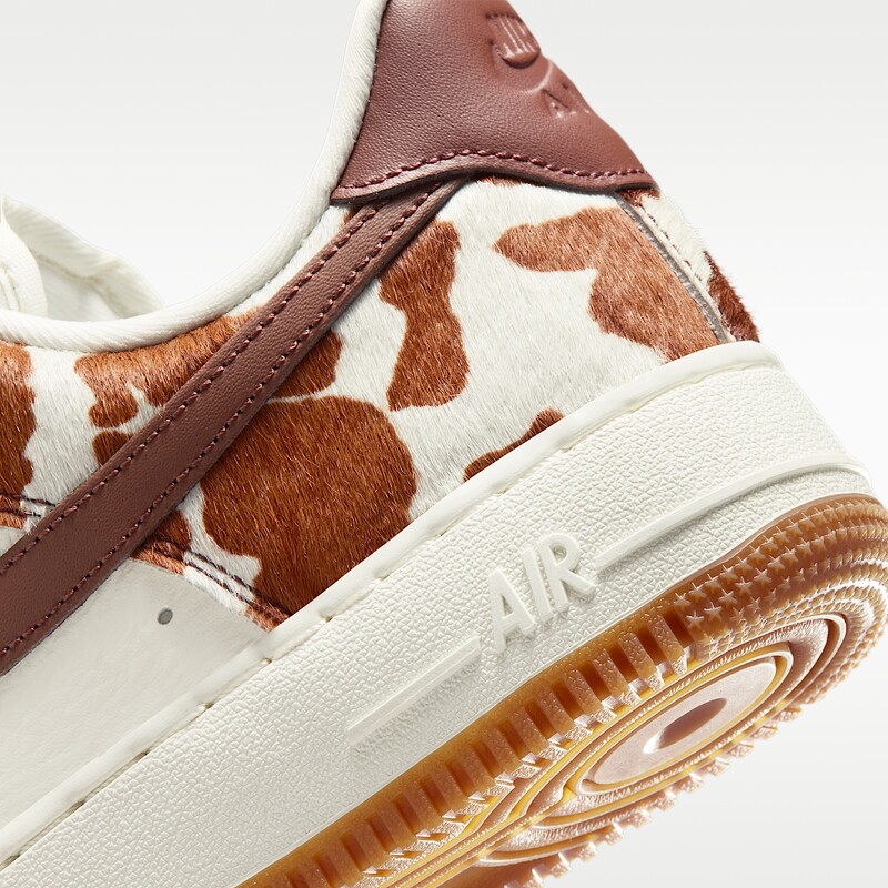 Nike Air Force 1 "Field Brown Cow Print" | IO0442-200