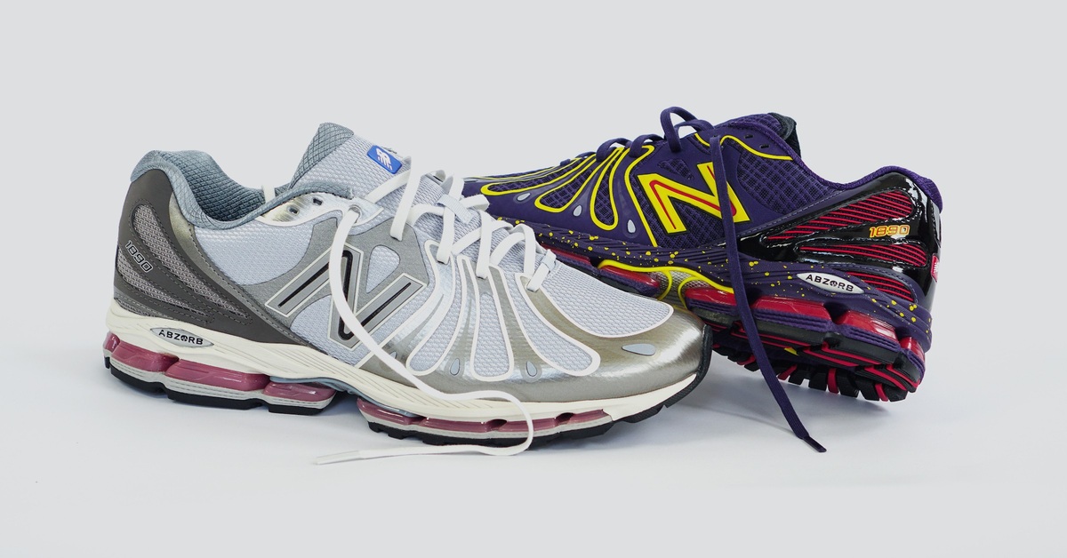 Latest Pickup: New Balance 1890 "Dark Silver Metallic" & "Boysenberry"