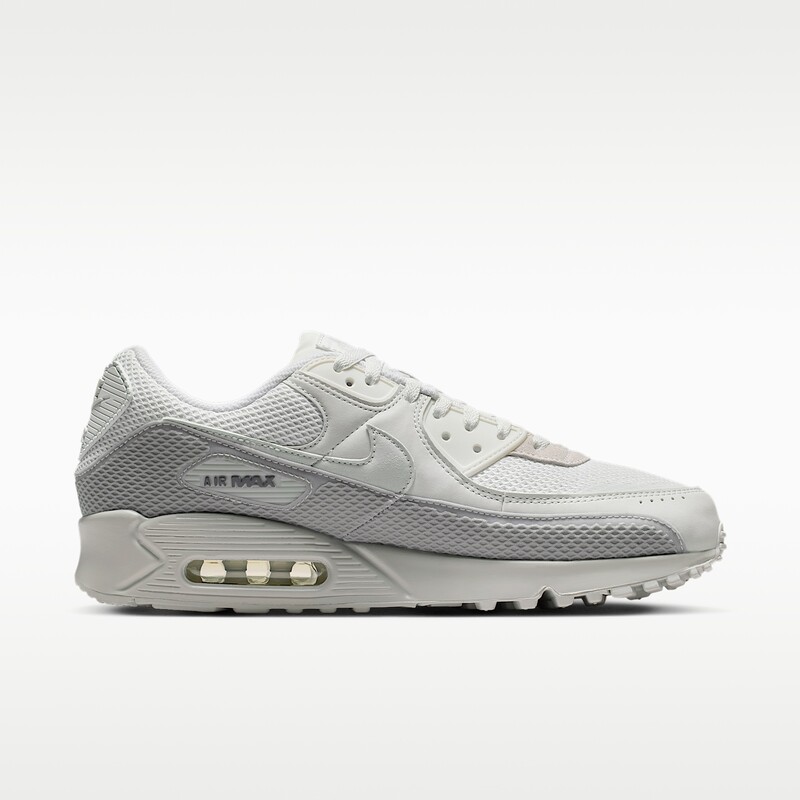 Nike Air Max 90 Premium Mesh Mudguard "Grey Fog" | IM5759-100