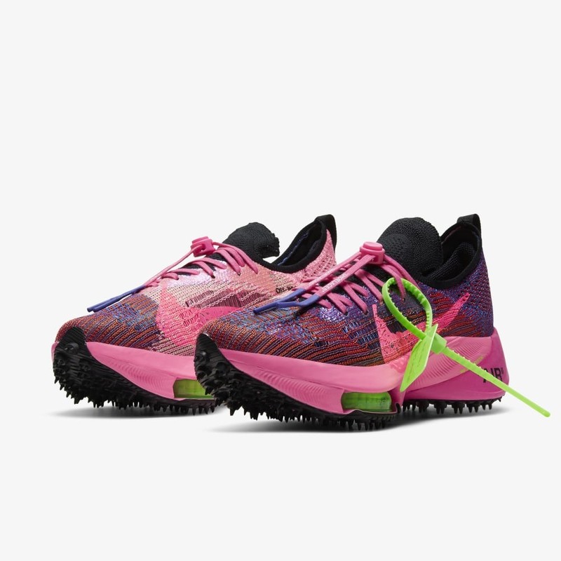 Off-White x Nike Air Zoom Tempo NEXT% Pink Glow | CV0697-400