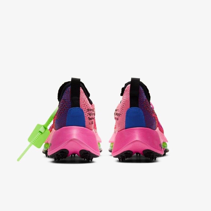 Off-White x Nike Air Zoom Tempo NEXT% Pink Glow | CV0697-400
