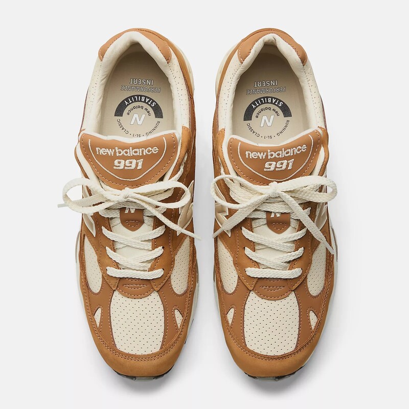 New Balance 991 Made in UK "Chipmunk" | M991TW1