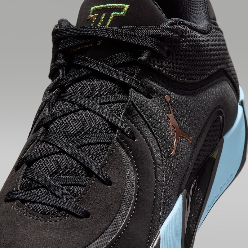 Jordan Tatum 4 "Black/Ice Blue" | HQ4614-004