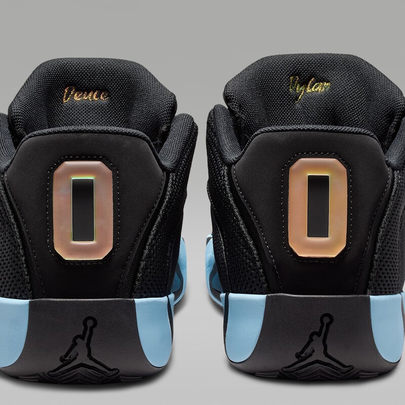 Jordan Tatum 4 "Black/Ice Blue" | HQ4614-004